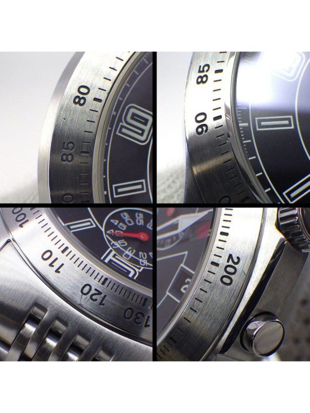 Gucci Watch G-Timeless 126.2 Black Dial Date Chronograph Small Second - Picture 8 of 10